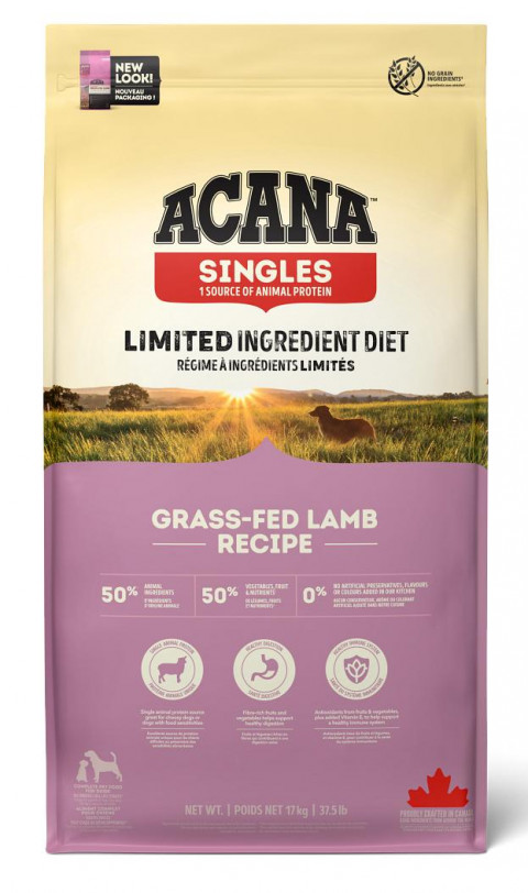 ACANA Singles Grass-Fed Lamb - trockenfutter für Hunde - 17kg - Fotogalerie 1