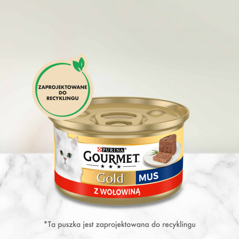 GOURMET Gold Rindfleisch - Nassfutter für Katzen - 85g - Fotogalerie 11