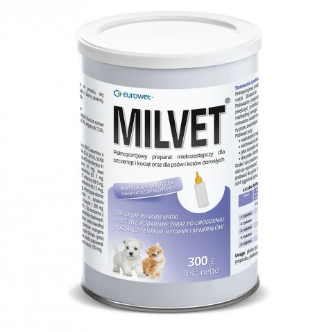 EUROWET Milvet - milchersatz für hunde und katzen - 300 g - Fotogalerie 1