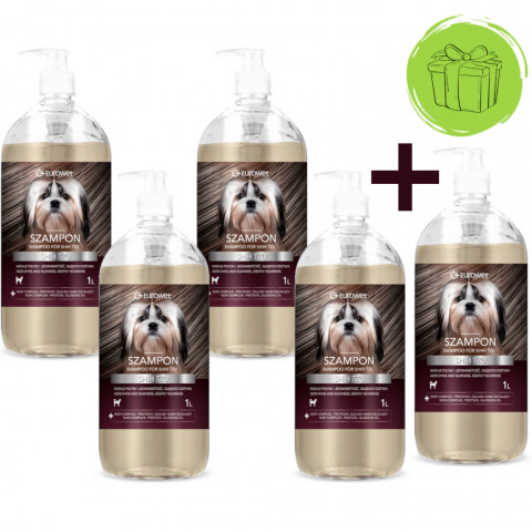 EUROWET Shih Tzu - Hundeshampoo - 1 l - 4+1 GRATIS! - Fotogalerie 1
