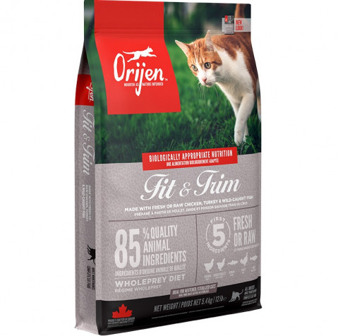 ORIJEN Fit & Trim - trockenfutter für Katzen - 5,4kg - Fotogalerie 1