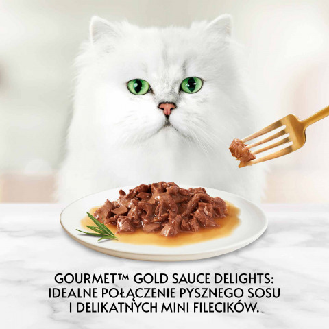 GOURMET Gold Sauce Delight Rindfleisch - Katzen Nassfutter - 85 g - Fotogalerie 10