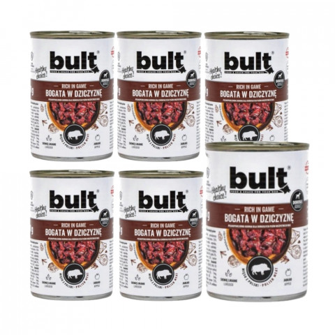 BULT Rich in game - Nassfutter für Hunde - 6x400 g - Fotogalerie 1