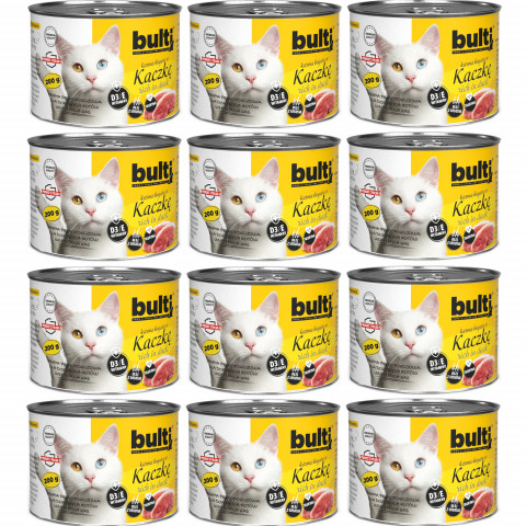 BULTI Rich in duck - nassfutter für Katzen - 12x200g - Fotogalerie 1