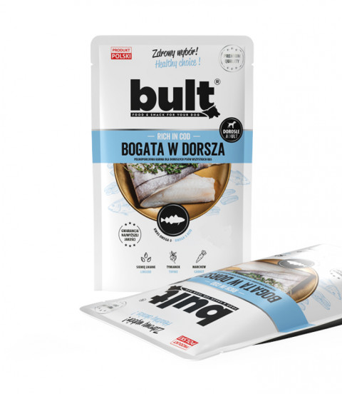 BULT Rich in cod - Nassfutter für Hunde - 24x100g - Fotogalerie 2