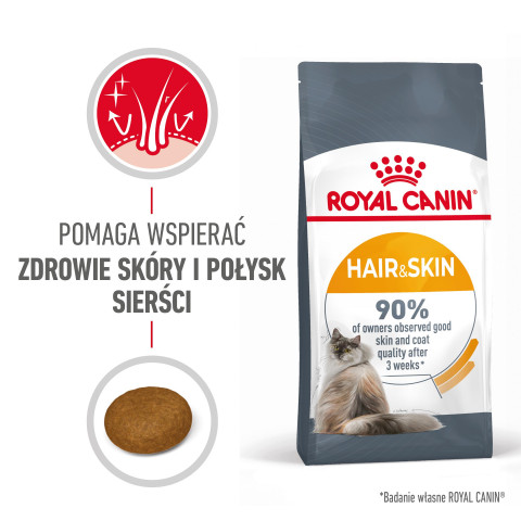 ROYAL CANIN Hair&Skin Care - trockenfutter für Katzen - 4kg - Fotogalerie 6