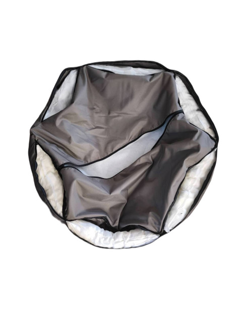 GO GIFT Hexagon graphit XL - Haustierbett - 75 x 55 x 15 cm - Fotogalerie 2