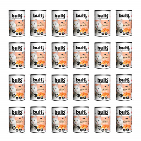 BULTI Rich in salmon - nassfutter für Katzen - 24x400g - Fotogalerie 1