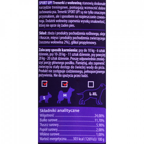 MACED Sport Up! Beef - Hundeleckerli - 300g - Fotogalerie 3