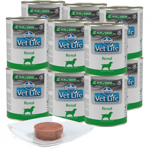 FARMINA Vet Life Canine Renal – Nassfutter für Hunde – 12x300g - Fotogalerie 1