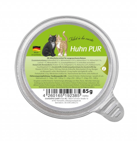 GRANATAPET Filet á la carte Chicken - nassfutter für Katzen - 85g - Fotogalerie 1