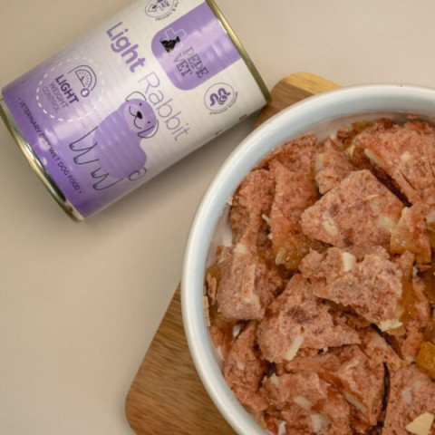 PAKA ZWIERZAKA Pepe Vet Light Mono Rabbit - Nassfutter für Hunde - 12x400g - Fotogalerie 4