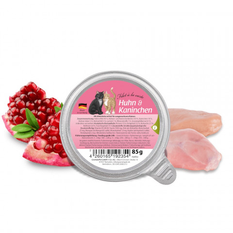 GRANATAPET Filet á la carte Chicken with rabbit - nassfutter für Katzen - 85g - Fotogalerie 2