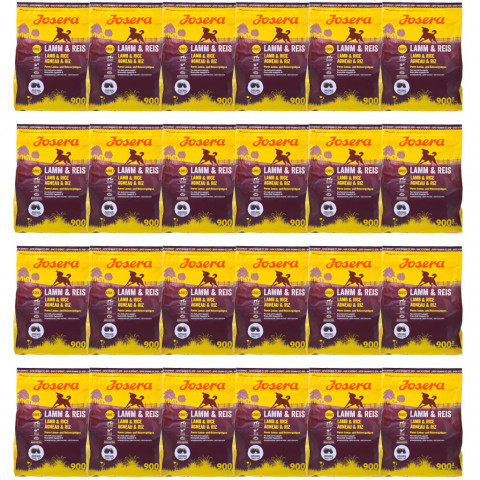 JOSERA Adult Lamb with rice - Trockenfutter für Hunde - 24x900 g - Fotogalerie 1