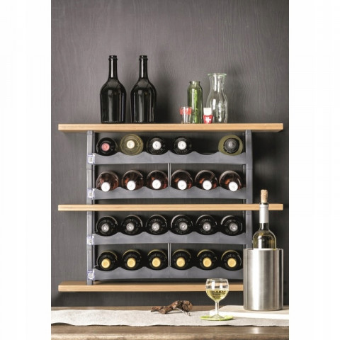 Rotho VARIO Tischweinregal 6 Flasche(n) Grau - Fotogalerie 5