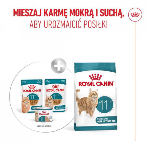 ROYAL CANIN Ageing 11+ Chunks in gravy - nassfutter für Katzen - 12x85g - Fotogalerie 8