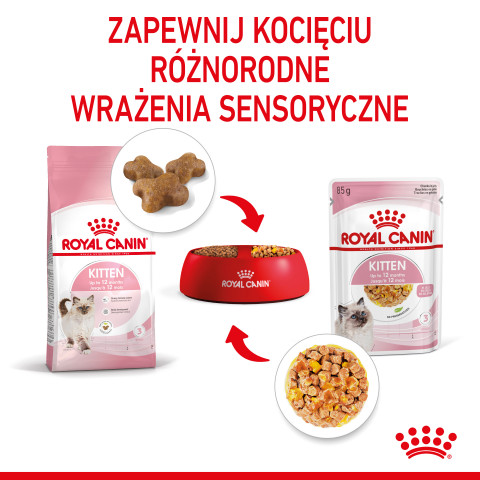 Royal Canin FHN Kitten Instinctive in Sauce - Nassfutter für Kätzchen - 12x85g - Fotogalerie 2