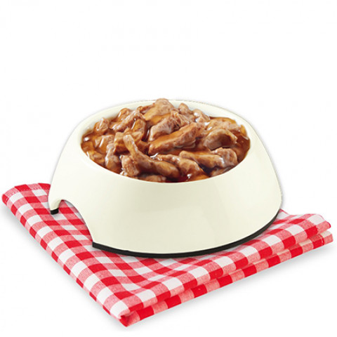 STUZZY Sfilaccetti mit weißem Fischfleisch – Nassfutter für Hunde – 100 g - Fotogalerie 2