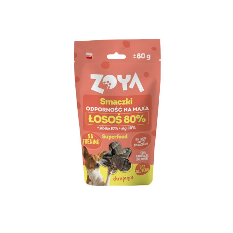 ZOYA Max Immunity Salmon - leckerli für hunde - 80g - Fotogalerie 1