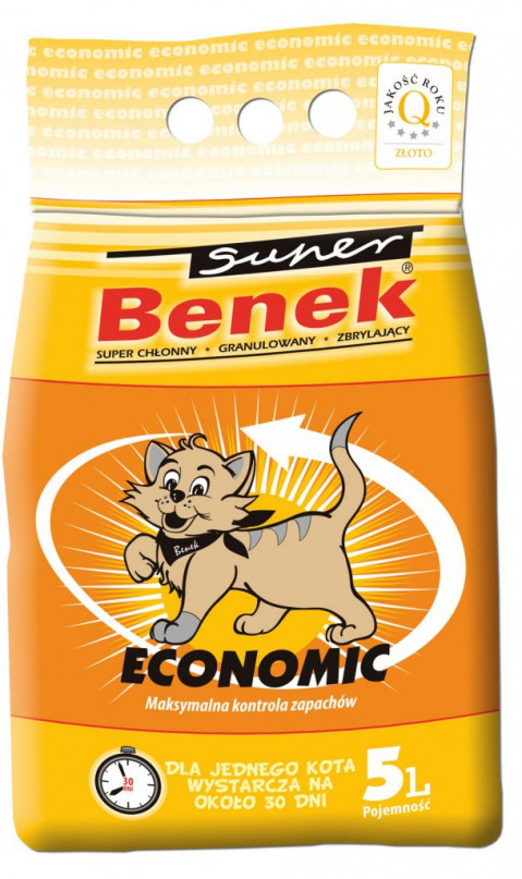 CERTECH Super Benek Economic - klumpendes Katzenstreu 5l - Fotogalerie 1