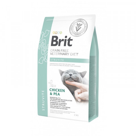 BRIT Grain Free Vet Diets Cat Struvite - Trockenfutter für Katzen - 2 kg - Fotogalerie 1