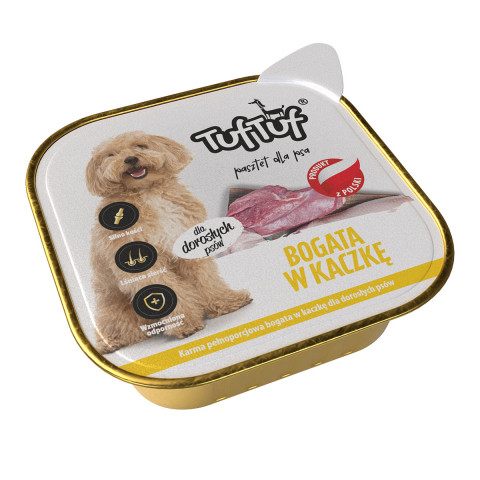 TUF TUF Alupak Entenpastete - Nassfutter für Hunde - 6x300g - Fotogalerie 4