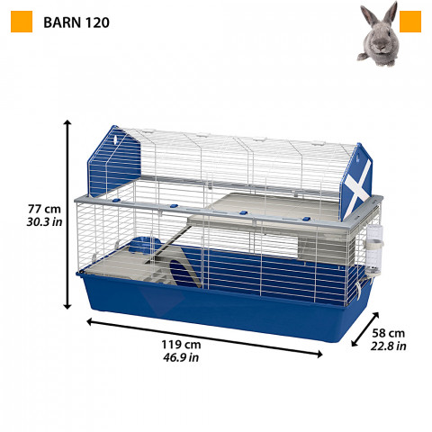 FERPLAST Barn 120 - Käfig - Fotogalerie 12