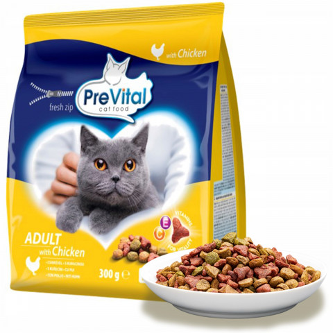 PREVITAL Adult Chicken - trockenfutter für Katzen - 300g - Fotogalerie 9