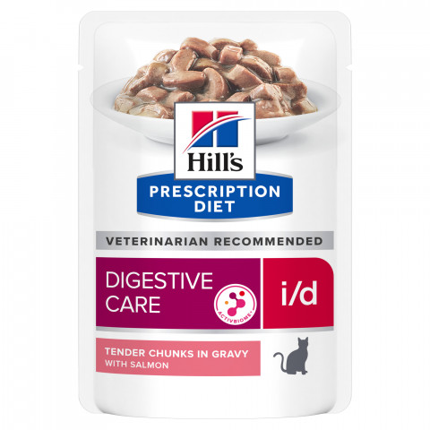 HILL"S Prescription Diet Digestive Care i/d Feline mit Lachs - Katzen Nassfutter - 85g - Fotogalerie 1