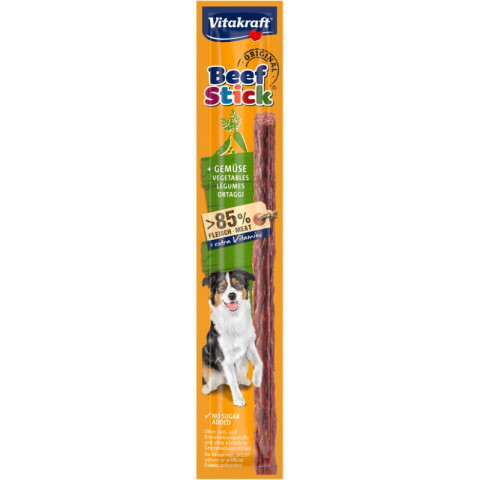 VITAKRAFT Beef Stick Vegetables - leckerli für hunde - 12g - Fotogalerie 1