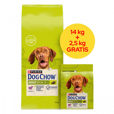 PURINA Dog Chow Adult Lamb - trockenfutter für Hunde - 14 + 2,5kg - Fotogalerie 1