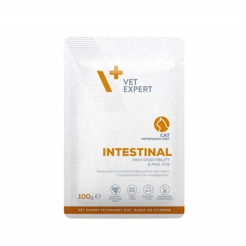 VET EXPERT Veterinary Diet Intestinal Cat - Nassfutter für Katzen - 100g - Fotogalerie 1