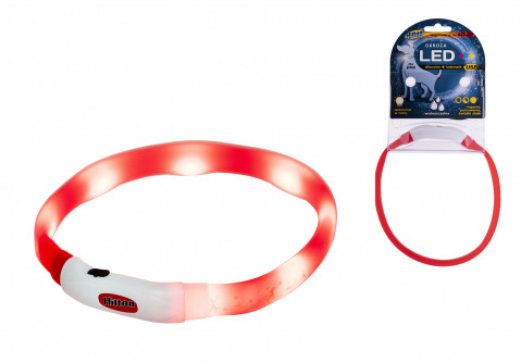 HILTON LED Silikon 1.4x0.8x40 cm mit USB - Hundehalsband - Fotogalerie 2
