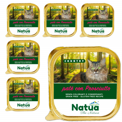 NATUA Country Schinken – Nassfutter für Katzen – 6x100g - Fotogalerie 1