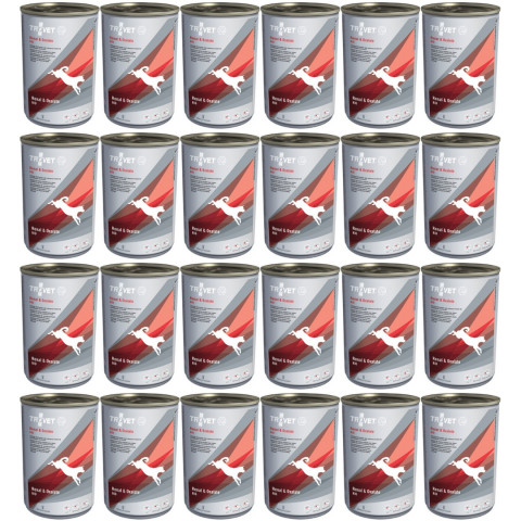 TROVET Renal & Oxalate RID mit Huhn – Nassfutter für Hunde – 24×400 g - Fotogalerie 1
