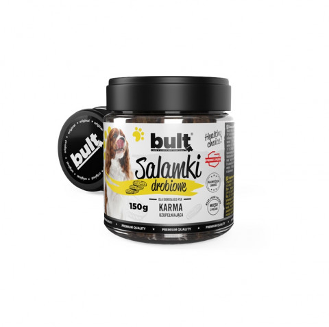 BULT Geflügelsalami + BULT Bio-Hähnchenbrust – Hundesnack – 2x50g + 2x150g - Fotogalerie 5