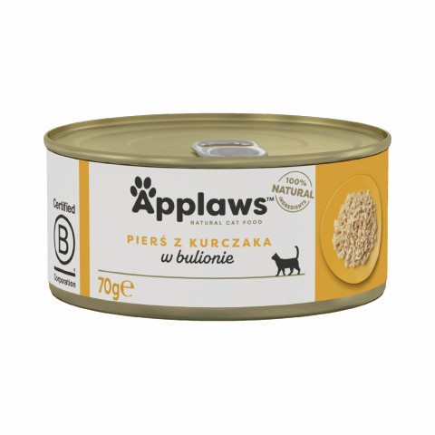 APPLAWS Cat Mixed Flavours - Nassfutter für Katzen - 12x70g - Fotogalerie 3