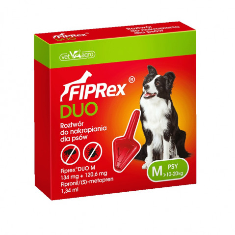 FIPREX Duo Parasitentropfen für Hunde M - 1,34 ml - Fotogalerie 1