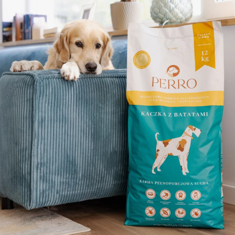 PERRO Duck with sweet potatoes - trockenfutter für Hunde - 12kg - Fotogalerie 2
