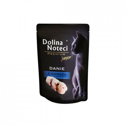 Dolina Noteci Premium Kabeljau- und Sardinengericht - Nassfutter für Kätzchen - 85 g - Fotogalerie 2