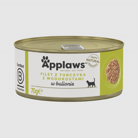 APPLAWS Thunfisch Filet MIX - Nassfutter für Katzen - 12x70g - Fotogalerie 5