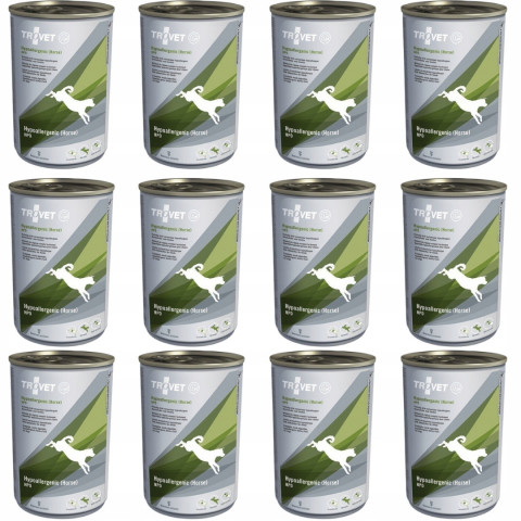 TROVET Hypoallergenic HPD mit Pferdefleisch - Nassfutter für Hunde - 12x400g - Fotogalerie 1