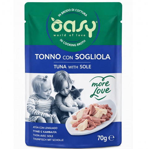 OASY More Love Tuna with sole - nassfutter für Katzen - 70g - Fotogalerie 1