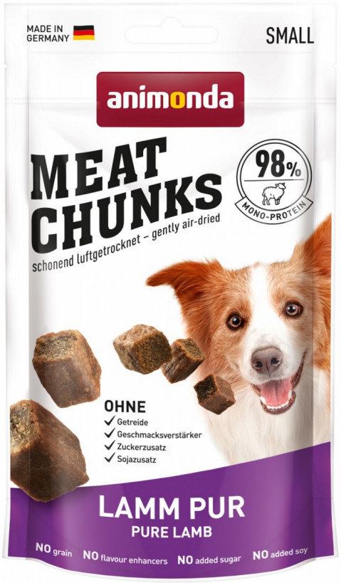 ANIMONDA Meat Chunks Lamb - leckerli für hunde - 60g - Fotogalerie 1
