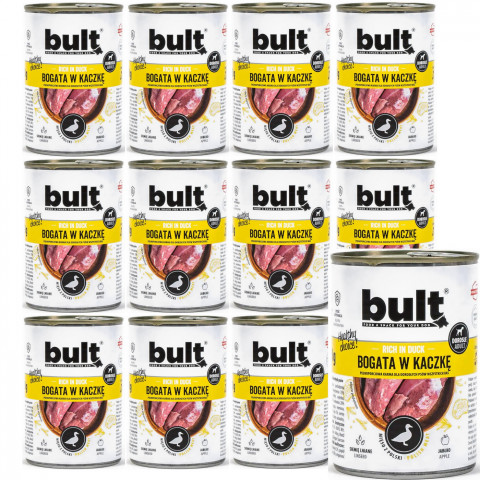 BULT Rich in duck - Nassfutter für Hunde - 12x800 g - Fotogalerie 1