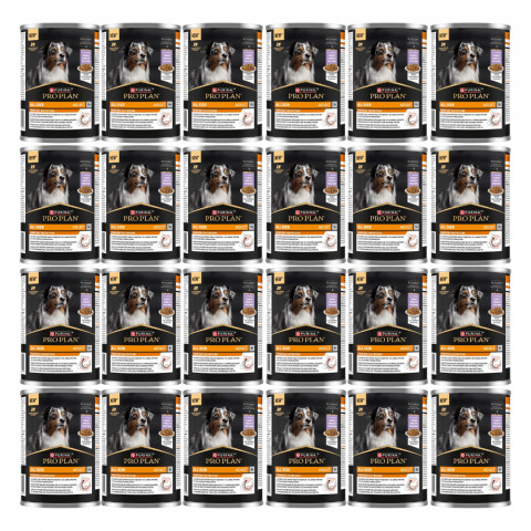 PURINA Pro Plan Everyday nutrition All size Adult Pute in Gelee – Nassfutter für Hunde – 24x400g - Fotogalerie 1