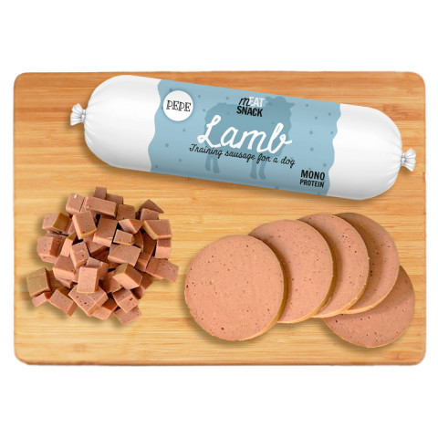 PAKA ZWIERZAKA Pepe Sausage Lamb - leckerli für hunde - 200g - Fotogalerie 2