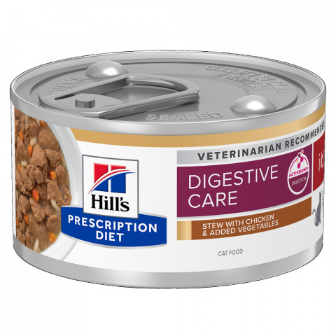 HILL'S Prescription Diet Feline i/d Digestive care Stew with chicken - nassfutter für Katzen - 82g - Fotogalerie 1