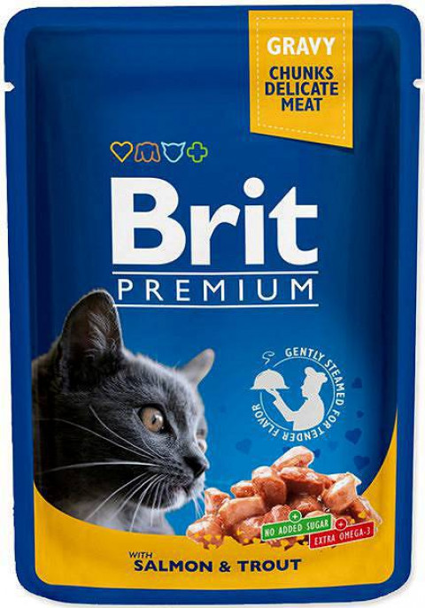BRIT Cat Pouches Family Plate - Nassfutter für Katzen - 12 x 100g - Fotogalerie 7