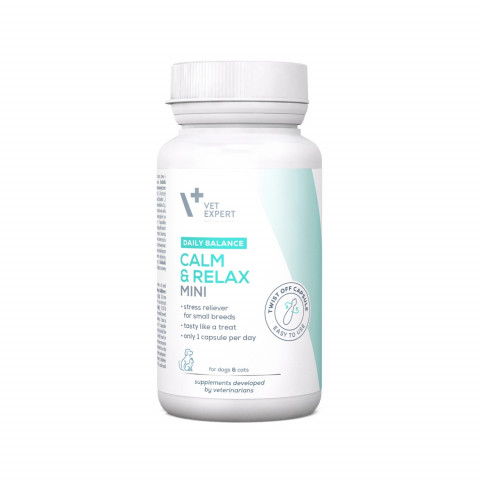 VETEXPERT Calm&Relax Mini - ergänzungsmittel für hunde und katzen - 30 stück - Fotogalerie 1